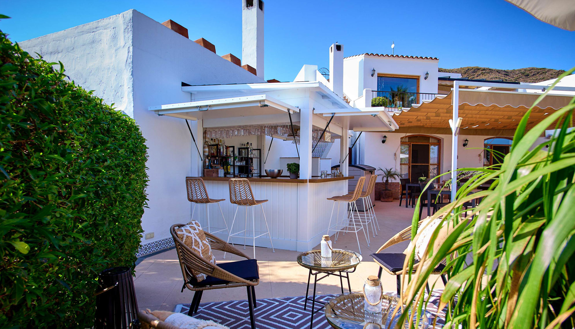 Cantina am Pool von Cortijo El Sarmiento