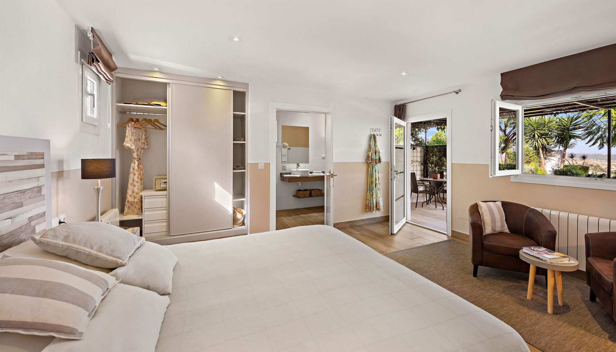 Garden Room mit Privatterrasse im Cortijo El Sarmiento